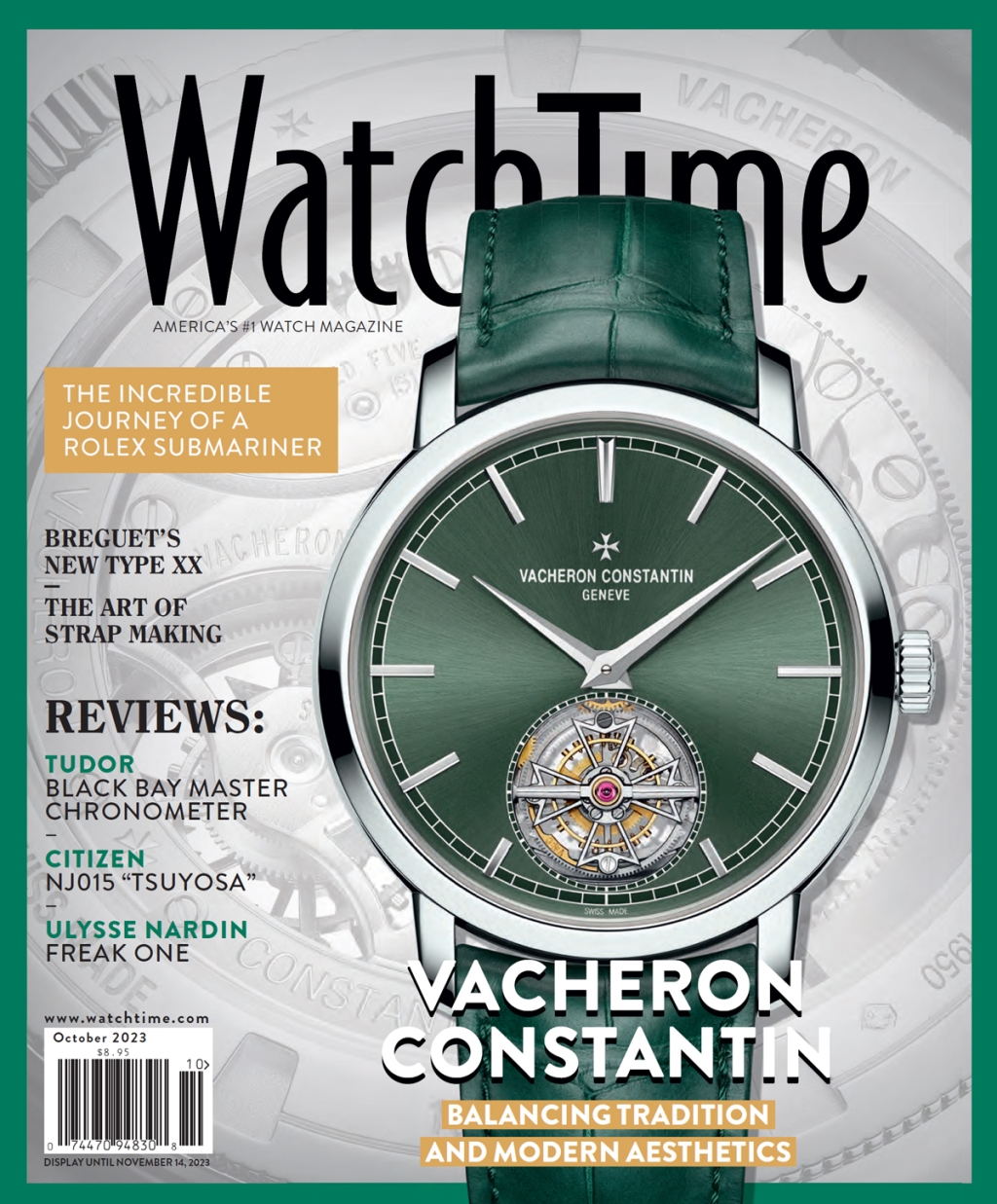 WatchTime’s October Issue 2023